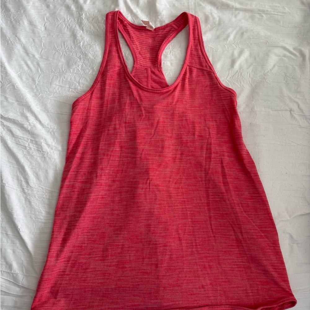 Lululemon Women's Coral Racerback Tank Top